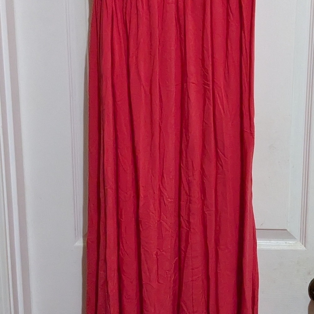 Lark & Ro Vibrant Red Maxi Dress XL NWOT - Picture 3 of 8